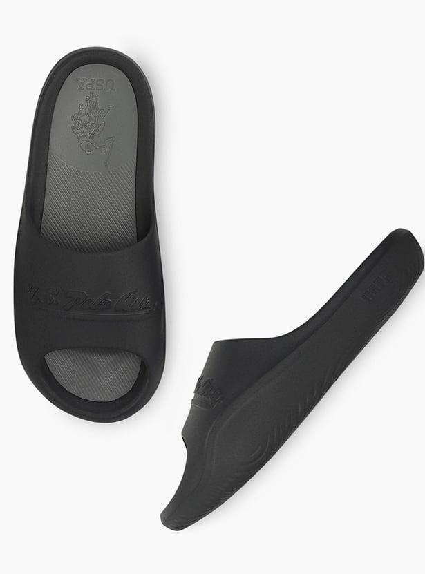 US POLO ASSN Solid Sliders