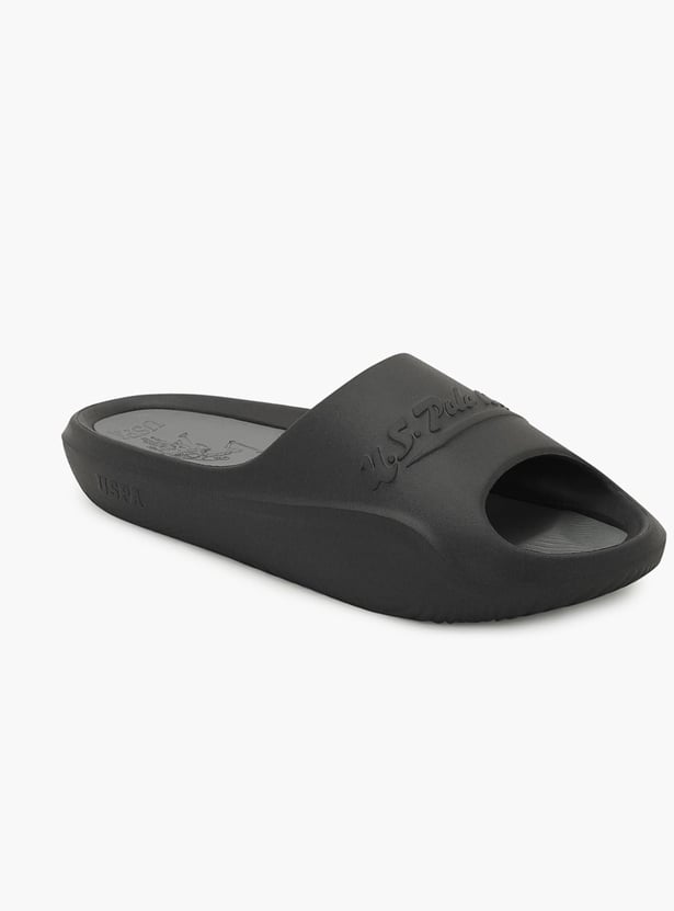 US POLO ASSN Solid Sliders
