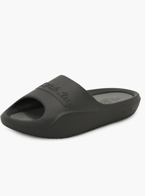 US POLO ASSN Solid Sliders
