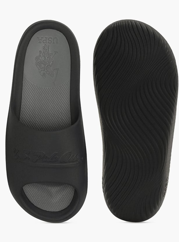US POLO ASSN Solid Sliders
