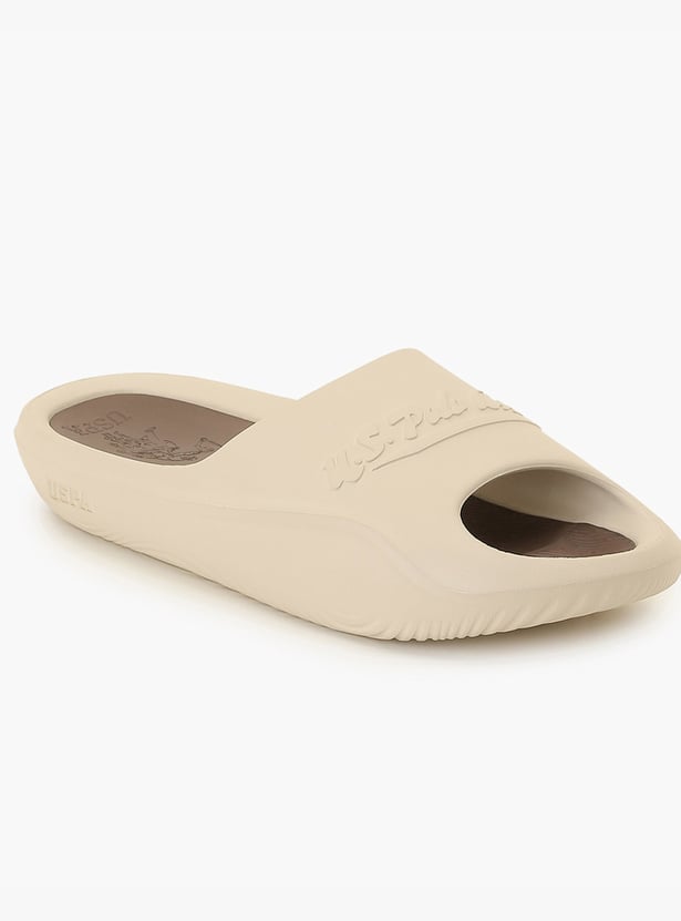 US POLO ASSN Solid Sliders
