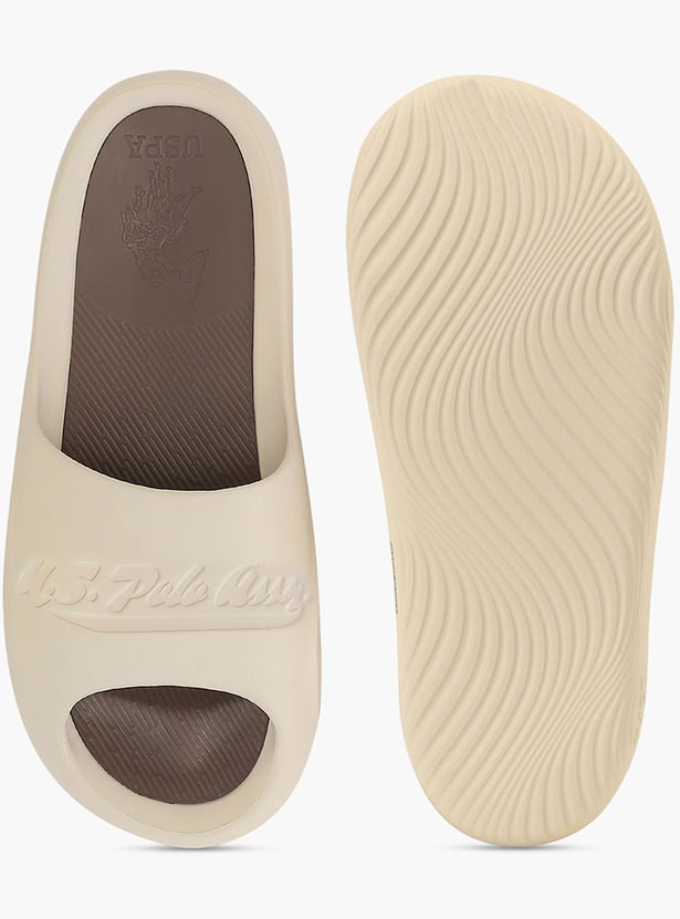 US POLO ASSN Solid Sliders