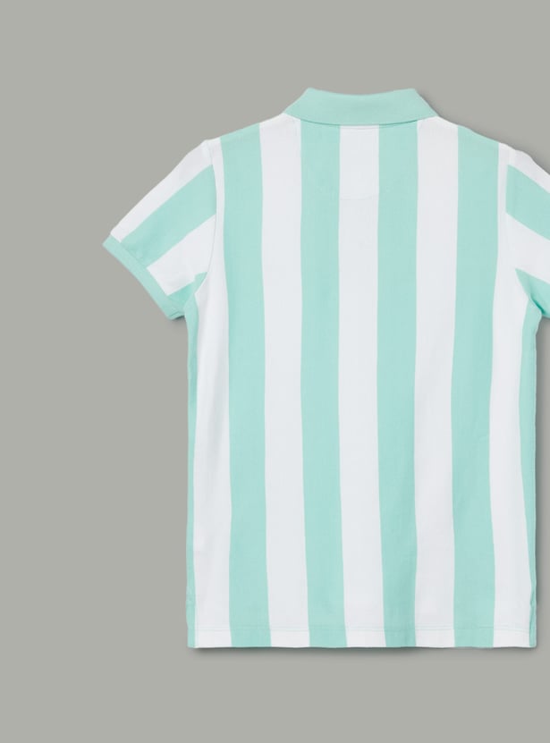 US POLO ASSN KIDS Striped Polo T-shirt