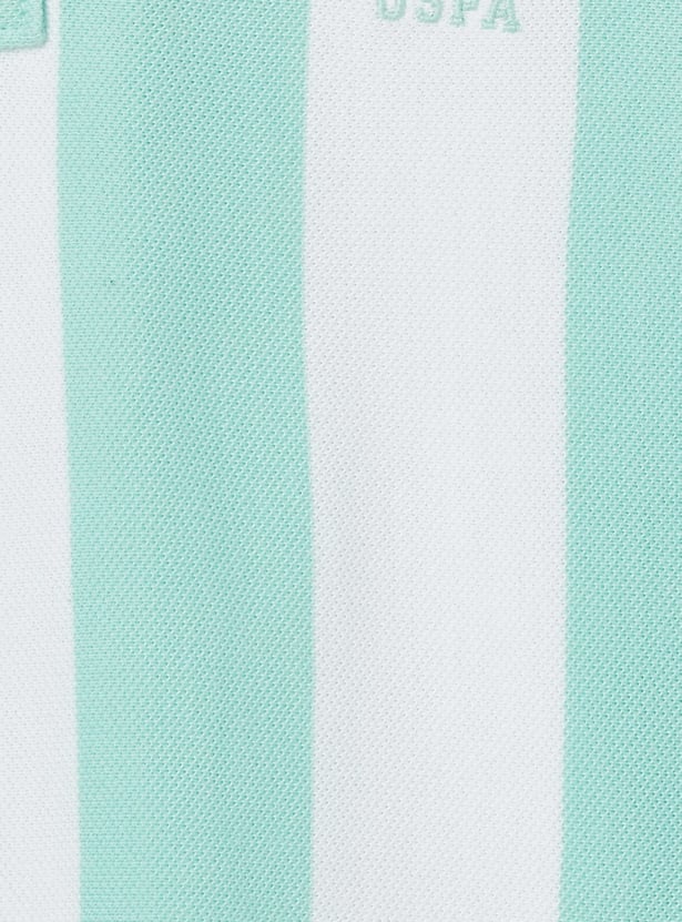 US POLO ASSN KIDS Striped Polo T-shirt
