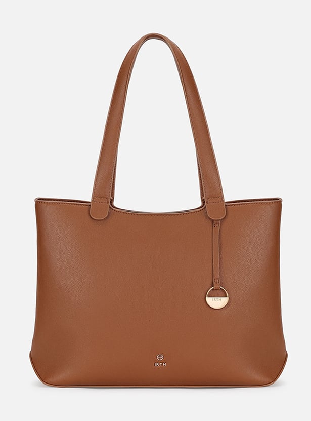 IRTH Solid Shoulder Bag