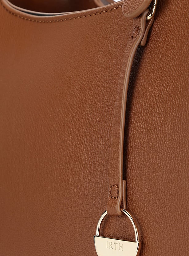 IRTH Solid Shoulder Bag
