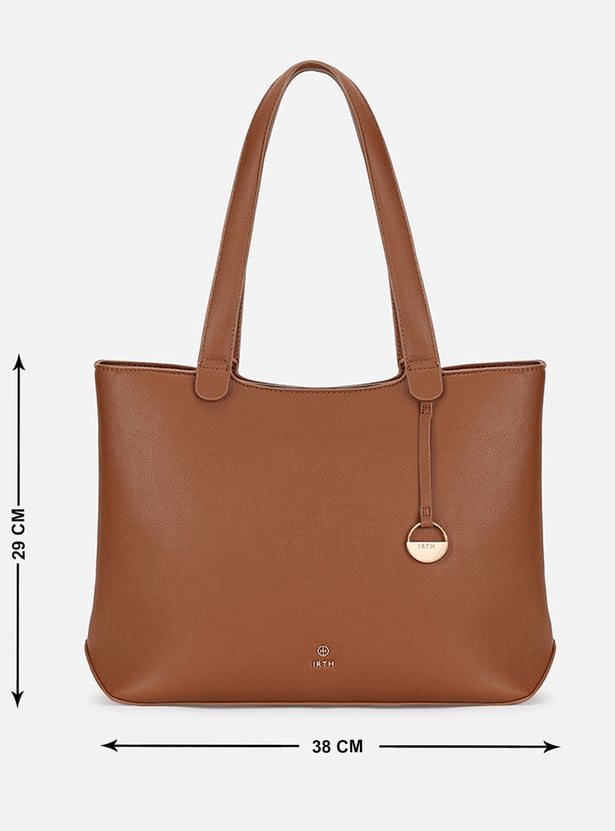 IRTH Solid Shoulder Bag
