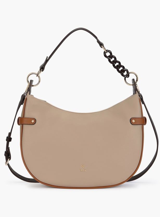 IRTH Solid Shoulder Bag