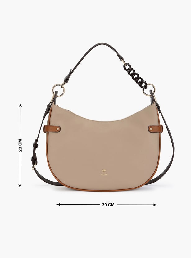 IRTH Solid Shoulder Bag
