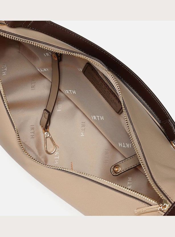 IRTH Solid Shoulder Bag
