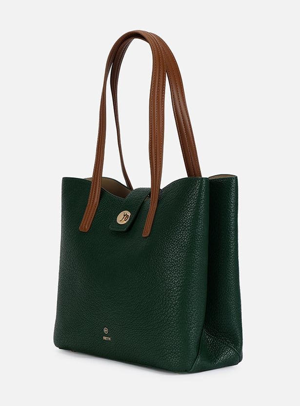 IRTH Textured Shoulder Bag