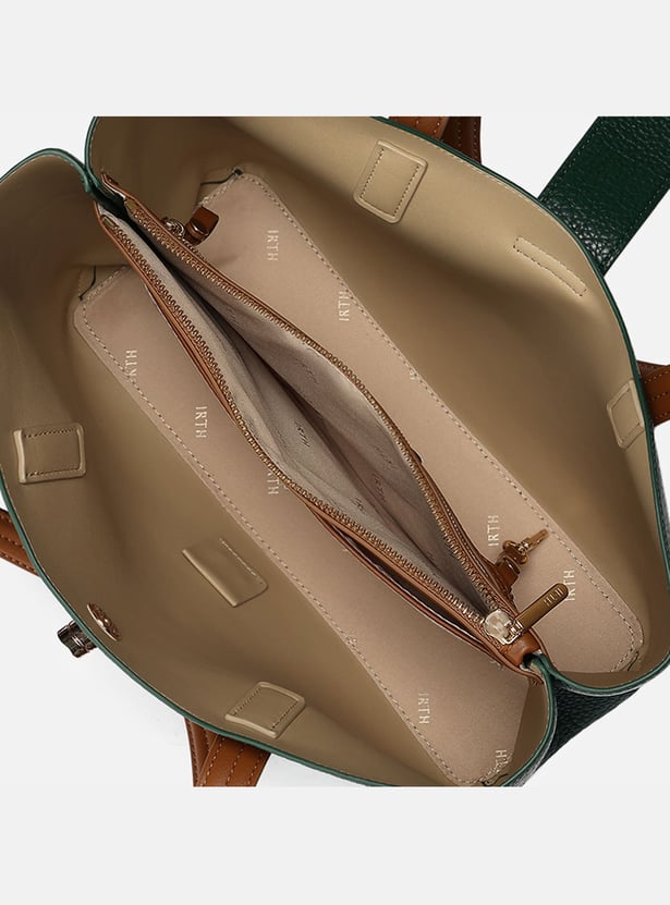 IRTH Textured Shoulder Bag