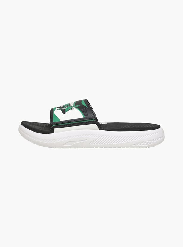 PUMA Boys Printed Sliders