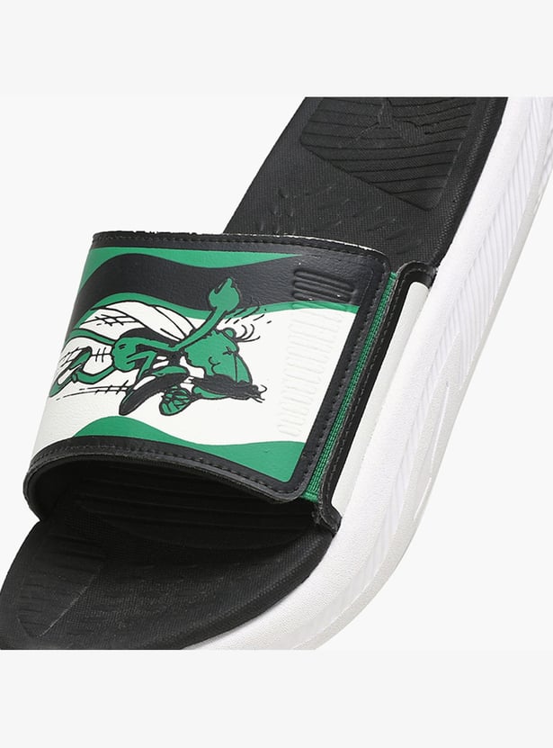 PUMA Boys Printed Sliders