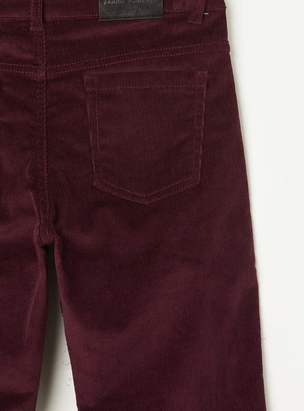FAME FOREVER Boys Corduroy Trousers