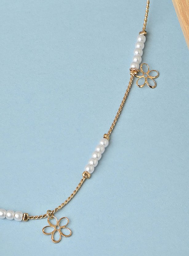 TONIQ Floral Design Necklace