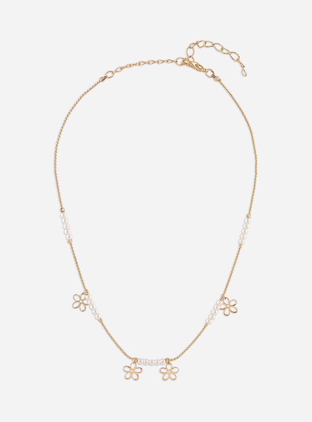 TONIQ Floral Design Necklace