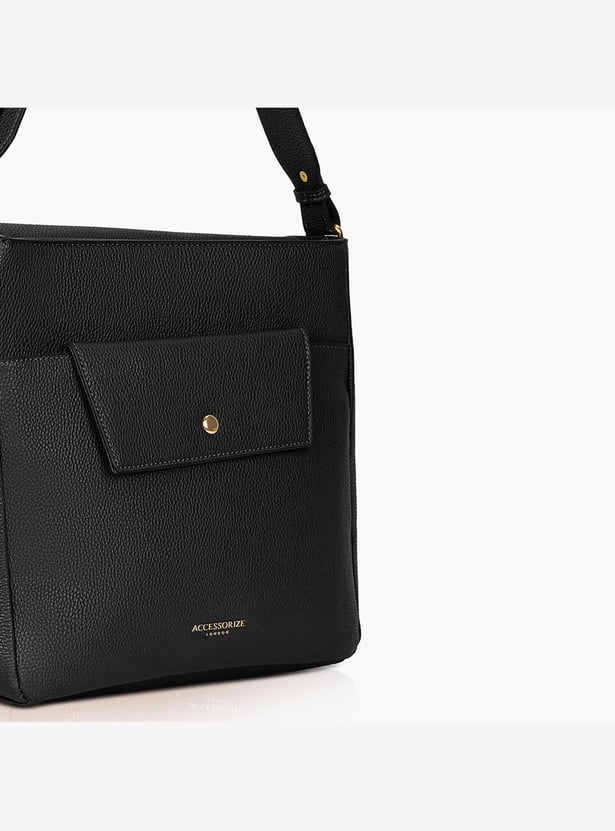 ACCESSORIZE LONDON Solid Shoulder Bag