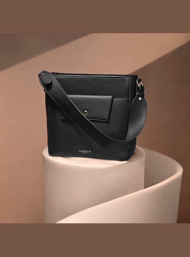 ACCESSORIZE LONDON Solid Shoulder Bag