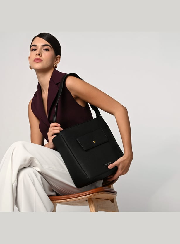 ACCESSORIZE LONDON Solid Shoulder Bag