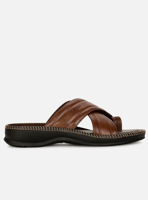 BATA Solid Toe-Ring Sandals