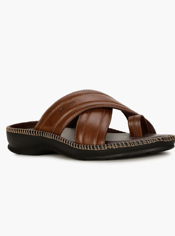 BATA Solid Toe-Ring Sandals