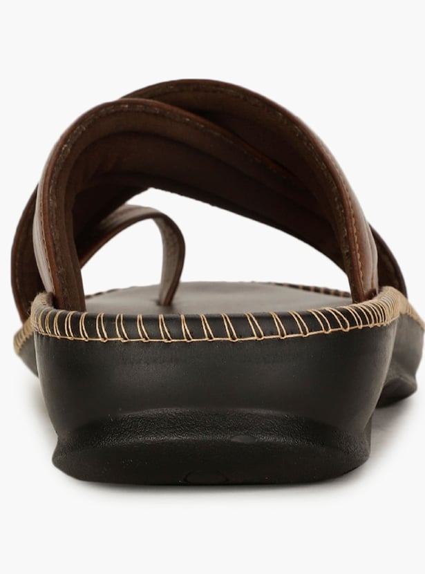 BATA Solid Toe-Ring Sandals