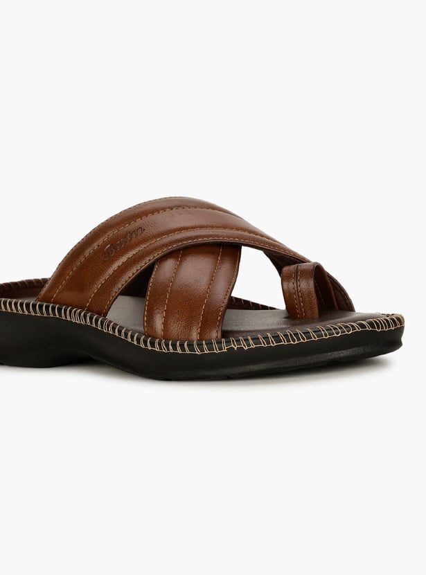 BATA Solid Toe-Ring Sandals