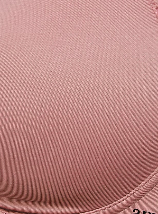 AMANTE Solid Padded Non-Wired T-shirt Bra
