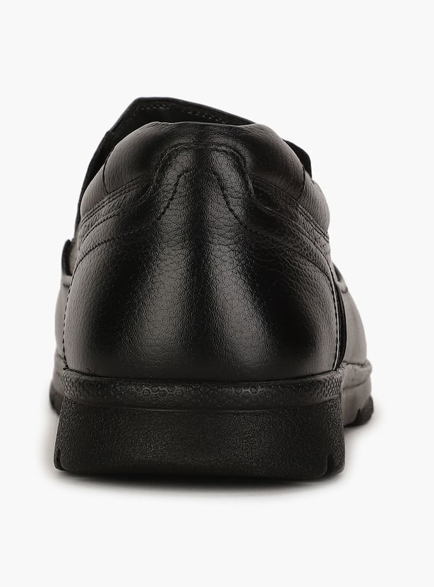 BATA Leather Slip-On Shoes