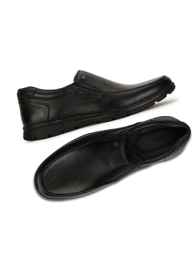 BATA Leather Slip-On Shoes