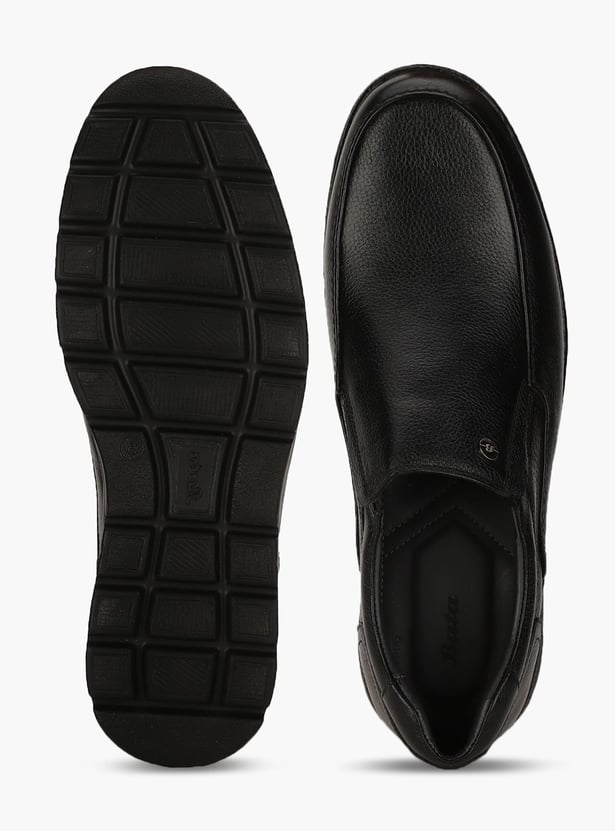 BATA Leather Slip-On Shoes