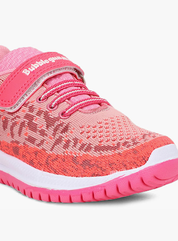 BATA Girls Bubblegummers Flyknit Sports Shoes