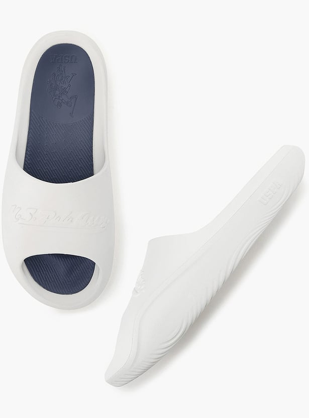 US POLO ASSN Solid Slip-On Sliders