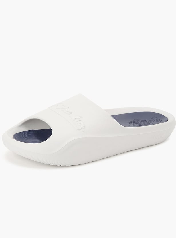 US POLO ASSN Solid Slip-On Sliders