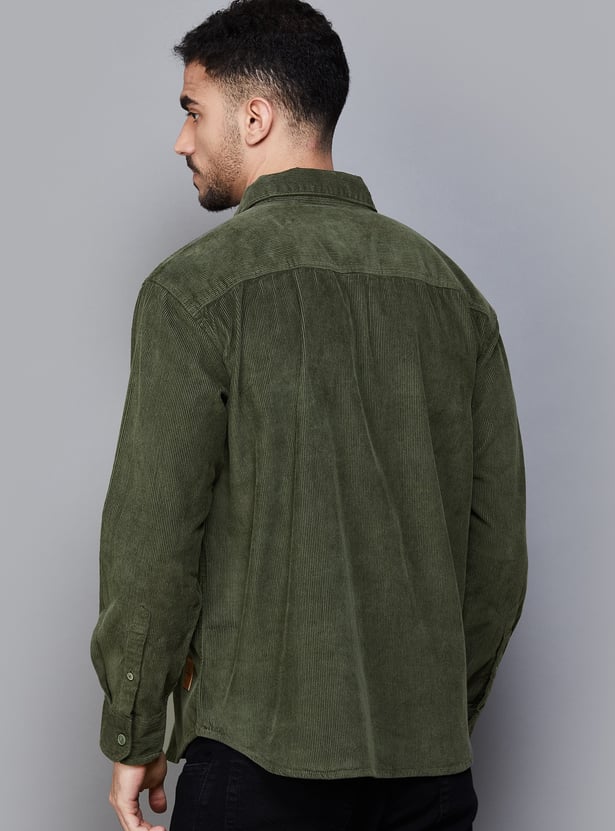 WRANGLER Corduroy Relaxed Fit Over Shirt
