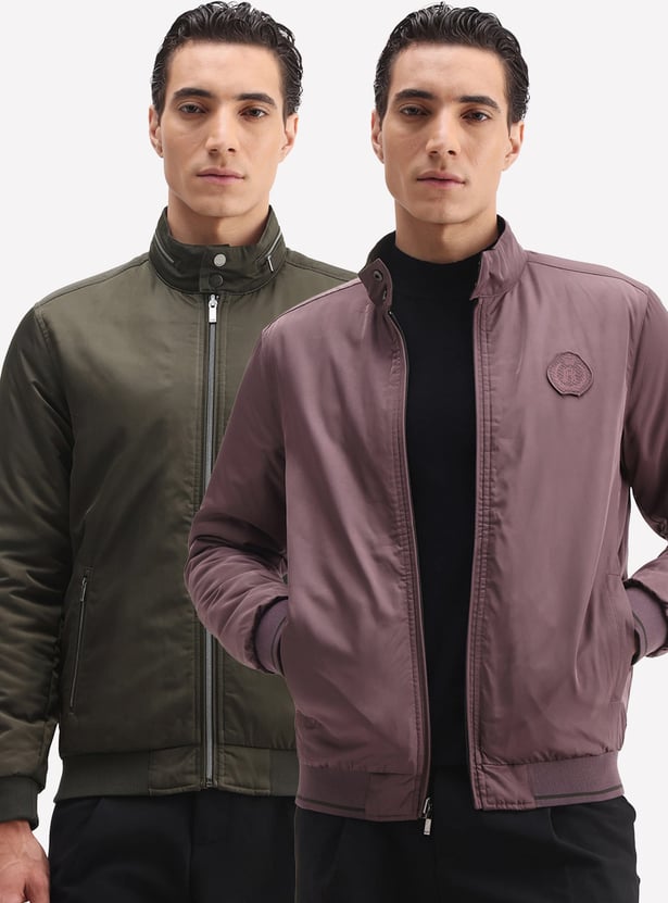 Buy RARE RABBIT Reversible Jacket from Rare Rabbit at just INR 6499.0