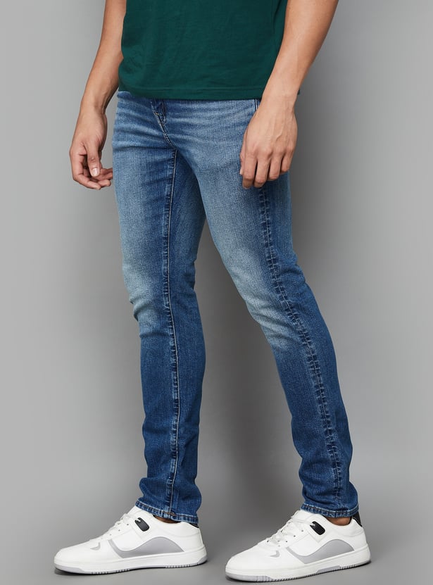 AMERICAN EAGLE Stonewashed Skinny Fit Jeans