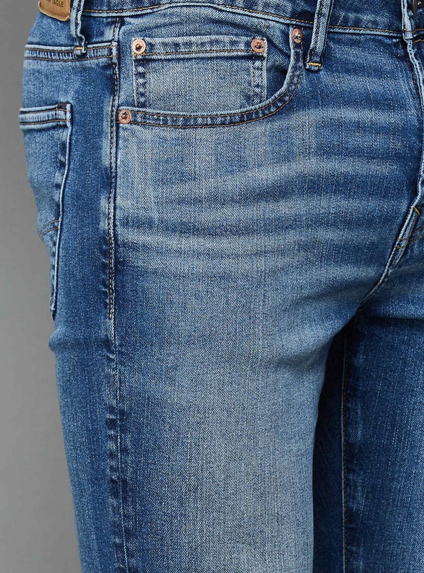 AMERICAN EAGLE Stonewashed Skinny Fit Jeans