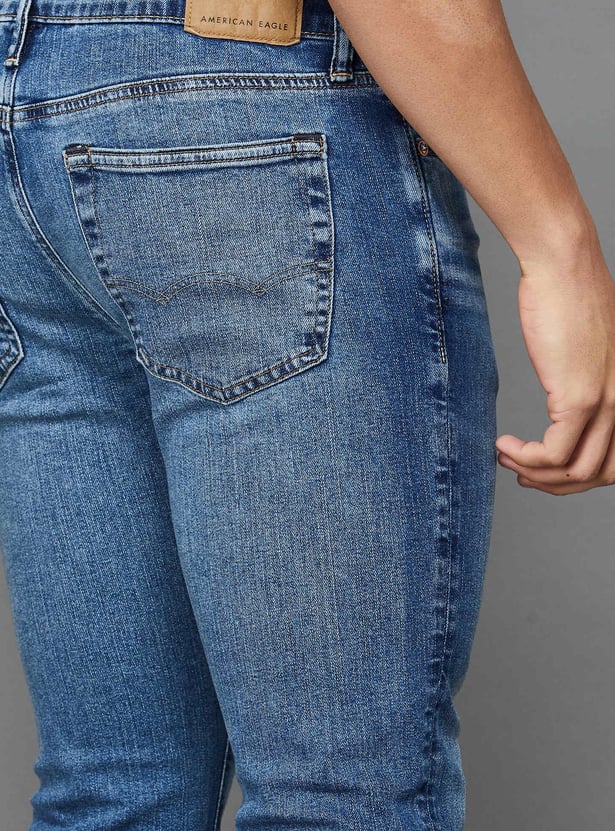 AMERICAN EAGLE Stonewashed Skinny Fit Jeans