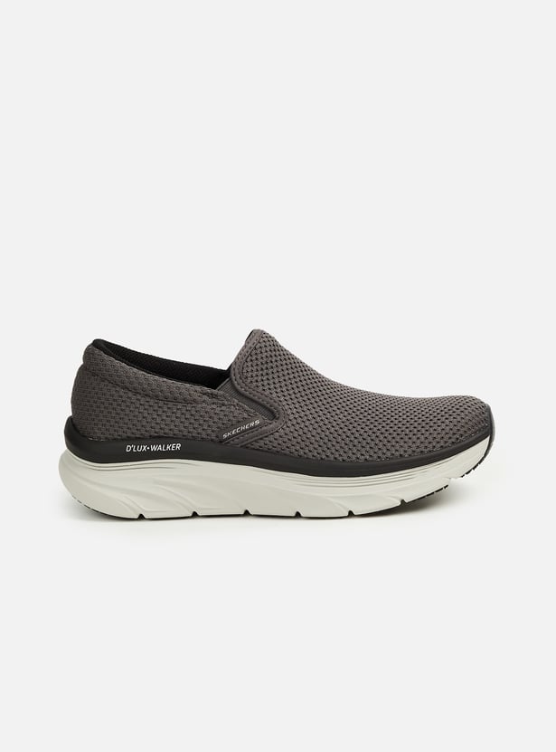 SKECHERS D'Lux Walker Textured Slip-On Sports Shoes