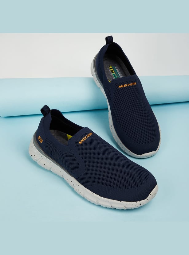 SKECHERS Solid Slip-On Sports Shoes