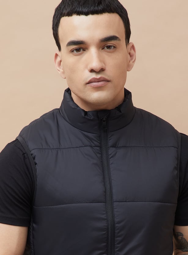 FAME FOREVER Quilted Puffer Gilet