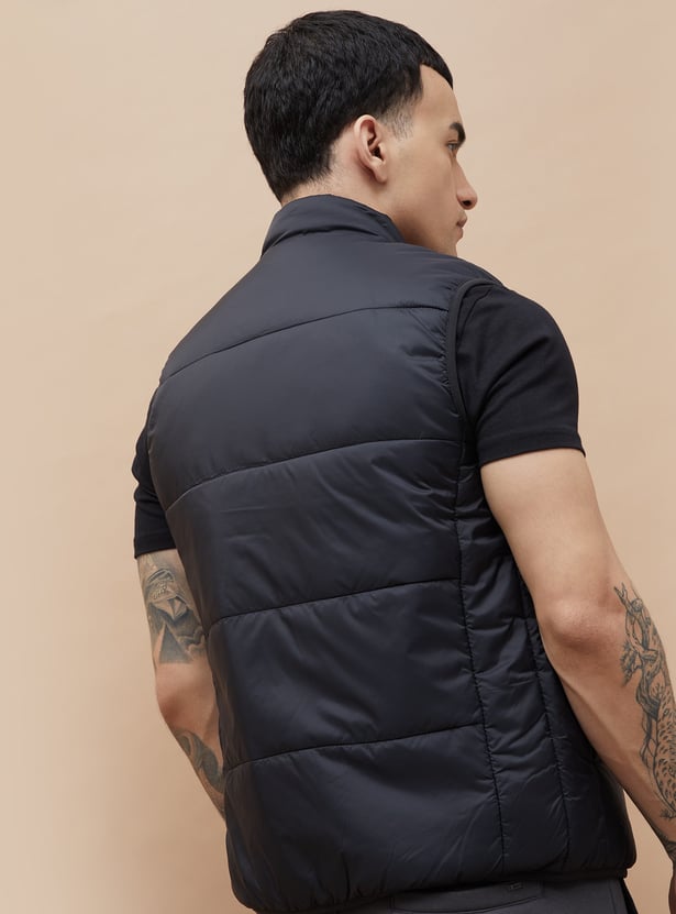 FAME FOREVER Quilted Puffer Gilet