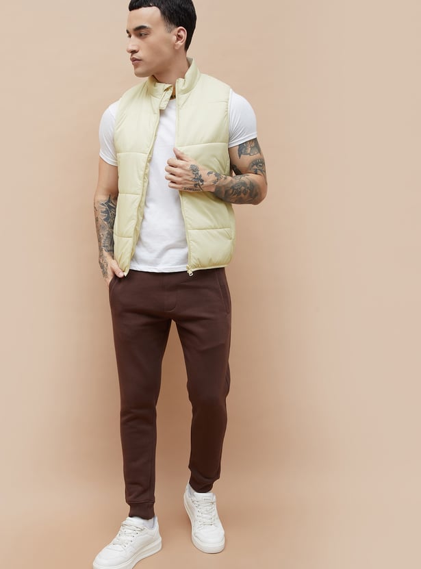 FAME FOREVER Quilted Puffer Gilet