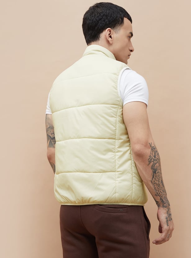 FAME FOREVER Quilted Puffer Gilet