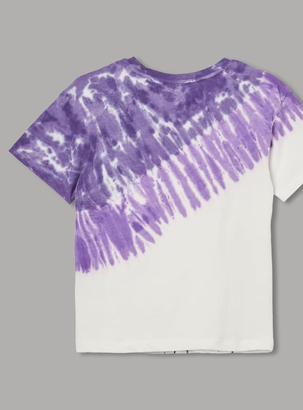 KIDSVILLE Girls Frozen Printed T-shirt