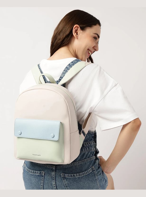 FASTRACK Colourblock Laptop Backpack