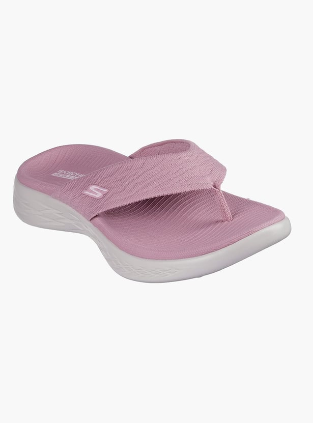 SKECHERS Knit Flip Flops