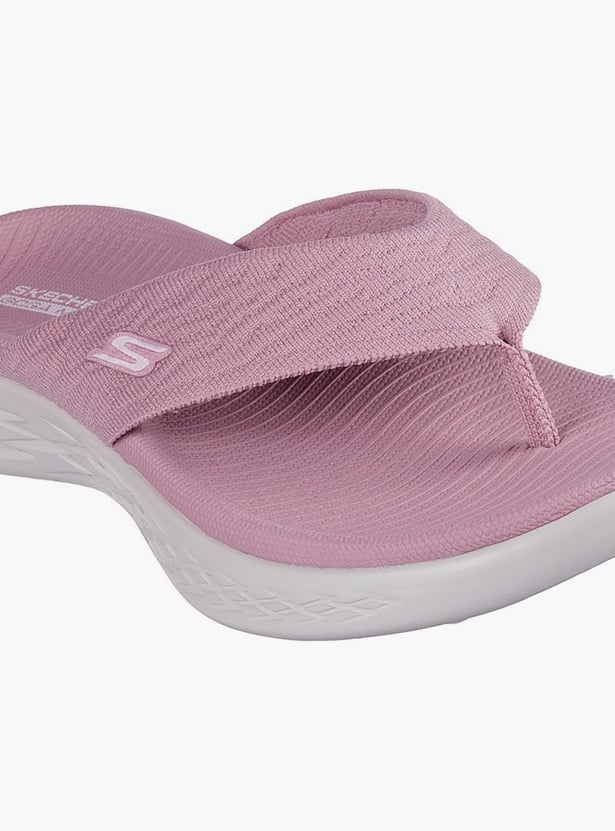 SKECHERS Knit Flip Flops